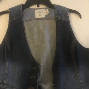 H & M Label of Grade Goods Denim Vest